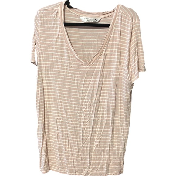 Tops - Blush striped T-shirt
